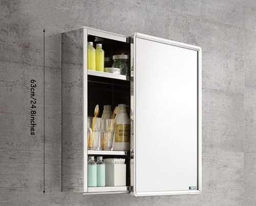 Stainless Steel Sliding Bathroom Cabinet