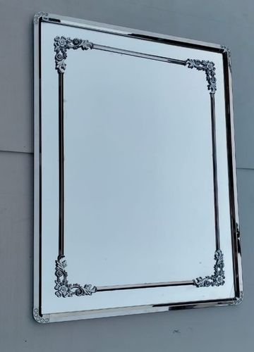 Stainless Steel Frame Wall Mirror