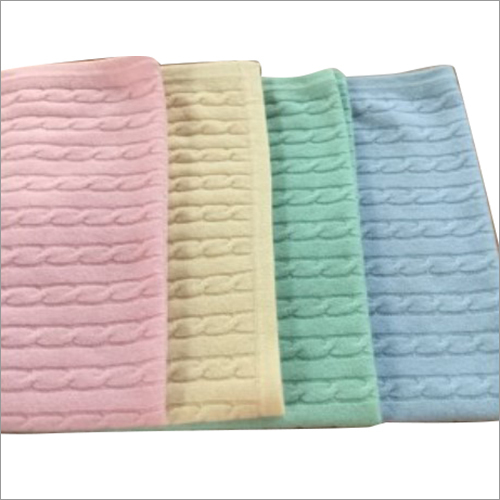 Knitted Cashmere Blankets By ASTHAMANGAL GIFT AND CRAFT