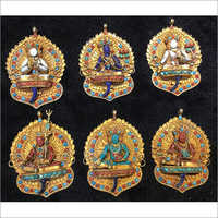 Gold Plated Buddhist Pendant