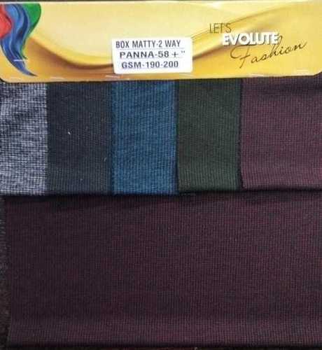 POLYESTER SPANDEX KNITTED FABRIC