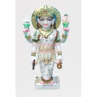 Marble Parvati Statue