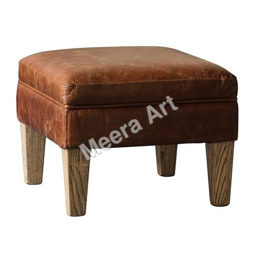 Leather Stool