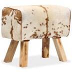 Poufs (Leather&Wood)