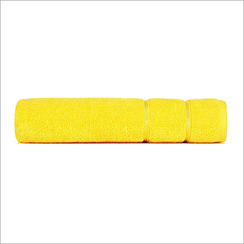 Yellow Bath Towel