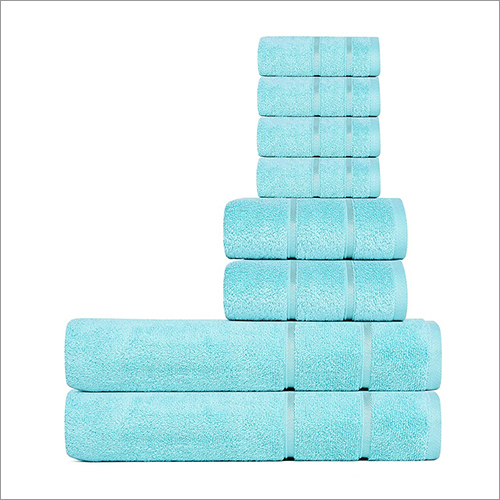Sky Blue Family Towel Set