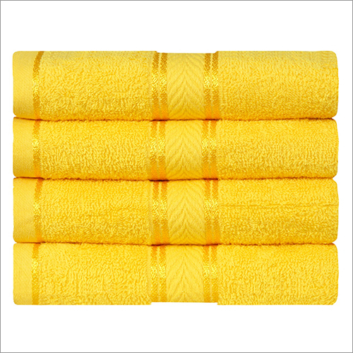 Yellow Hand Towel Set