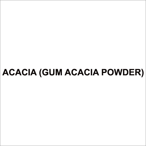 Acacia (Gum Acacia Powder)