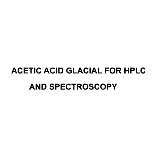Acetic Acid Glacial For Hplc And Spectroscopy