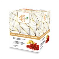 Gold Radiance Bleach Cream - 45gm, 100gm, 250gm | Enriched with Gold Dust, Saffron Extract, and Vitamin E for All Skin Types, 18-Month Shelf Life