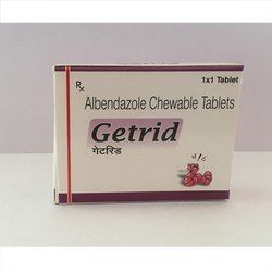 Albendazole Chewable Tablets As Directed By Physician.