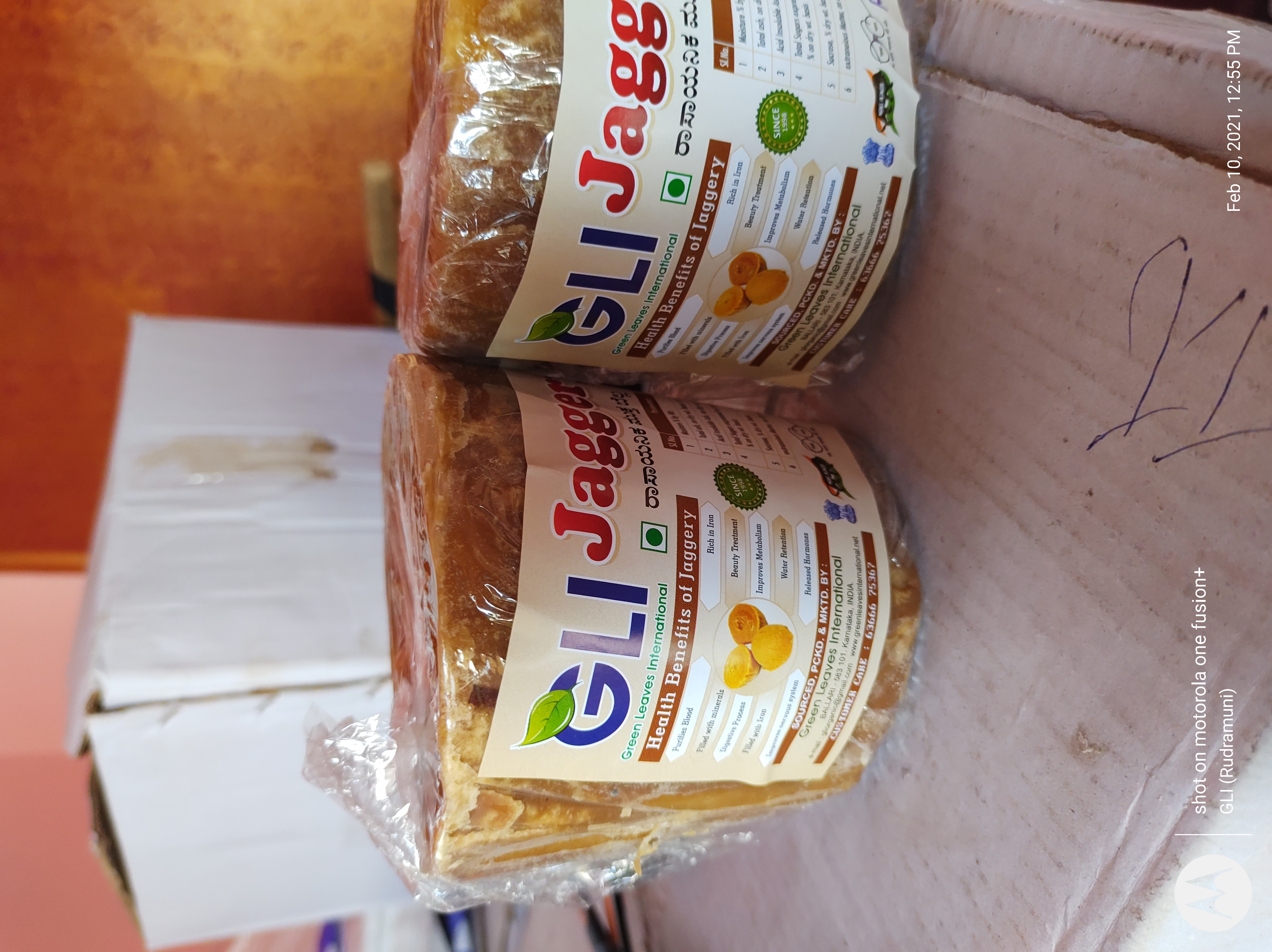 Jaggery cones