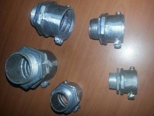 GI Flexible Coupling with check nut