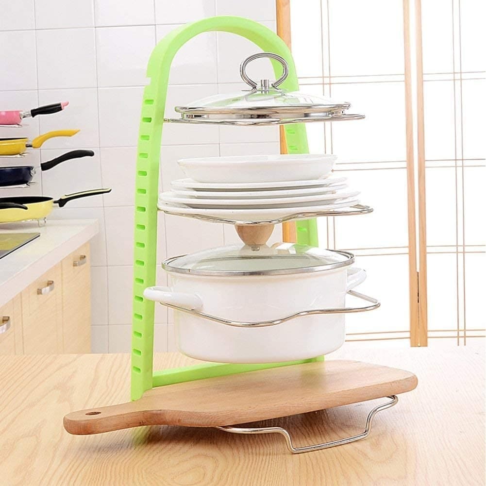 Adjustable Pan and Pot Rack