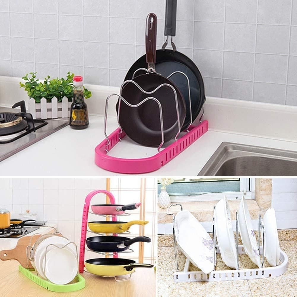 Adjustable Pan and Pot Rack