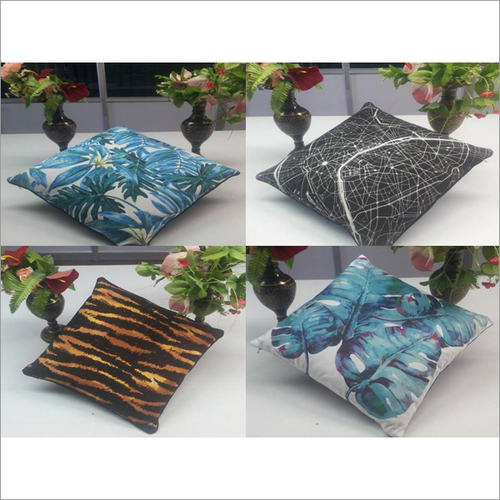 Digital Printed Cushion Cover By G. J. HOME COLLECTIONS