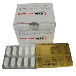 Alfacalcidol and Calcium Carbonate Tablets