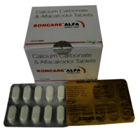 Alfacalcidol and Calcium Carbonate Tablets