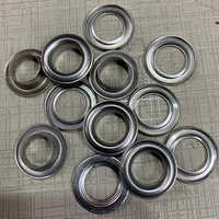 Aluminium Eyelet - Round Shape, Silver Finish | Versatile for Bags and Garments, Bulk Packaging