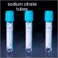 Sodium Citrate Tubes Application: Laboratory
