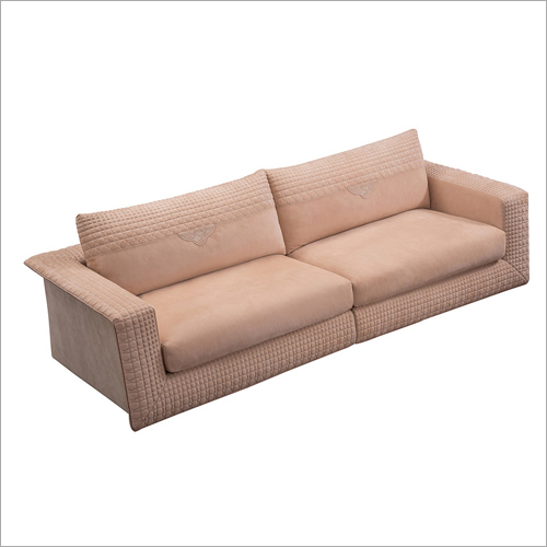 Three Seater Sofa - Luxurious Fabric Upholstery, Elegant Design , Comfortable Seating with Stylish Accents