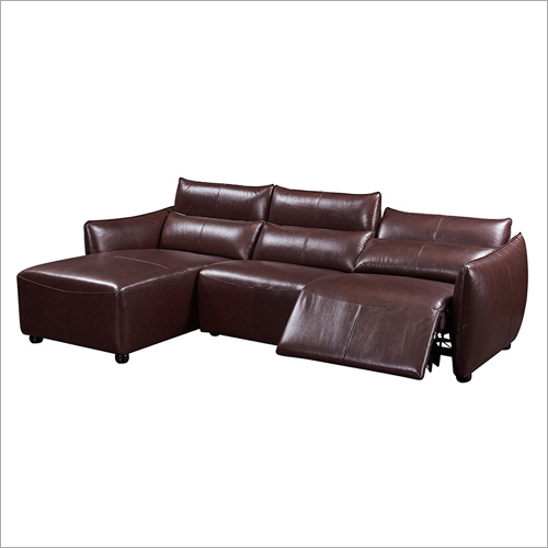 L Shape Genuine Leather Sofa for Living Room