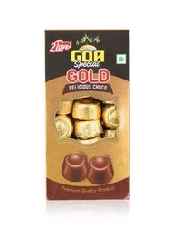 Choco Gold Box - Solid Chocolate Delight | 9-month Shelf Life, Indulgent Flavor Experience