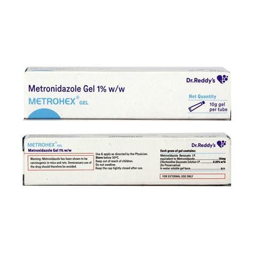 Metronidazole + Chlorhexidine Gluconate Sodium Gel Application: As Per Doctor Advice