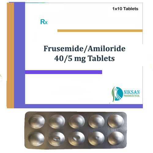 Frusemide, Amiloride  Tablets As Directed By Physician.