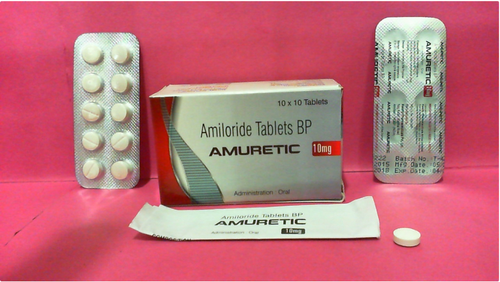 Amiloride Tablets As Directed By Physician.