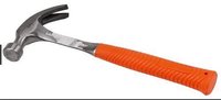 Claw Hammer - Steel Head, 16 Oz Weight, 12 In Length | Curved Claw For Driving & Removing Nails, Ansi Compliant, Durable Plastic Handle
