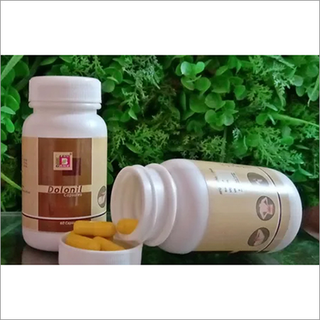 Ayurvedic Dolonil Capsules - Suitable for All Ages, Physician Recommended Dosage - Store in a Dry Place