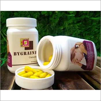 Ayurvedic ByGraine Capsules - Herbal Dietary Supplement for All Ages | Physician-Directed Dosage, Store in Dry Place