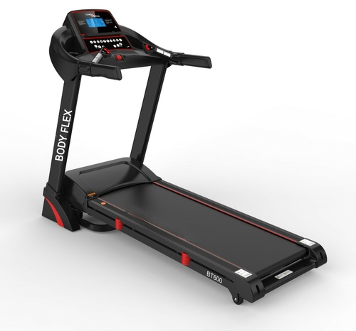 BODY FLEX Automatic Treadmill - 4 HP Motor Power, 0.8 - 18 KM/HR Speed Range , 15% Auto Incline for Weight Loss and Muscle Toning
