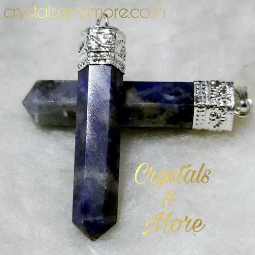 Sodalite Pencil Pendant By CRYSTALS AND MORE EXPORTERS