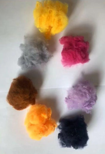 Colored Polyester Staple Fiber