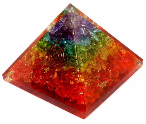 Chakra Orgone Pyramid