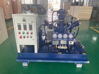 Oil Free 50nm3/H 200bar High Pressure Oxygen Gas Booster Compressor for Filling Cylinder