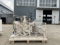 Oil Free 50nm3/H 200bar High Pressure Oxygen Gas Booster Compressor for Filling Cylinder