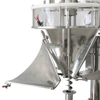 DF-A Semi-auto Vertical Single Head Sachet Coffee Milk Dry Powder Filling Packing Machine for Cans Bottles Bags