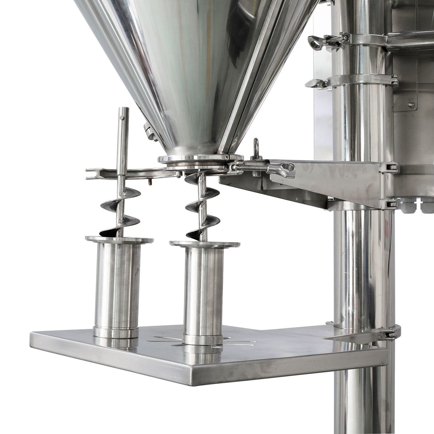 DF-A Semi-auto Vertical Single Head Sachet Coffee Milk Dry Powder Filling Packing Machine for Cans Bottles Bags