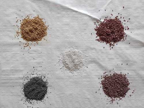 smallest pea gravels sand for wall and sealing texture design