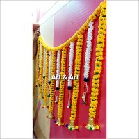 Artificial Flower Wall Hanging Bandhanwar