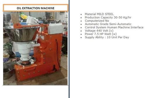 Oil Extraction Machine