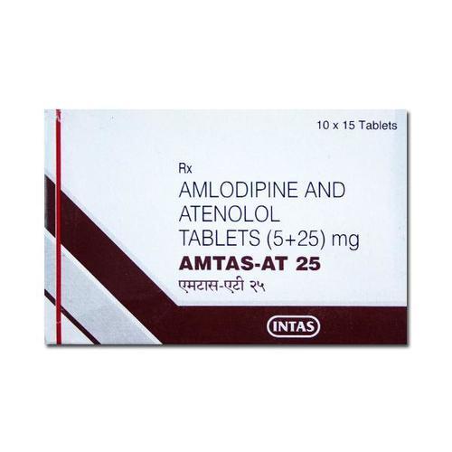 Amlodipine + Atenolol Tablets As Directed By Physician.