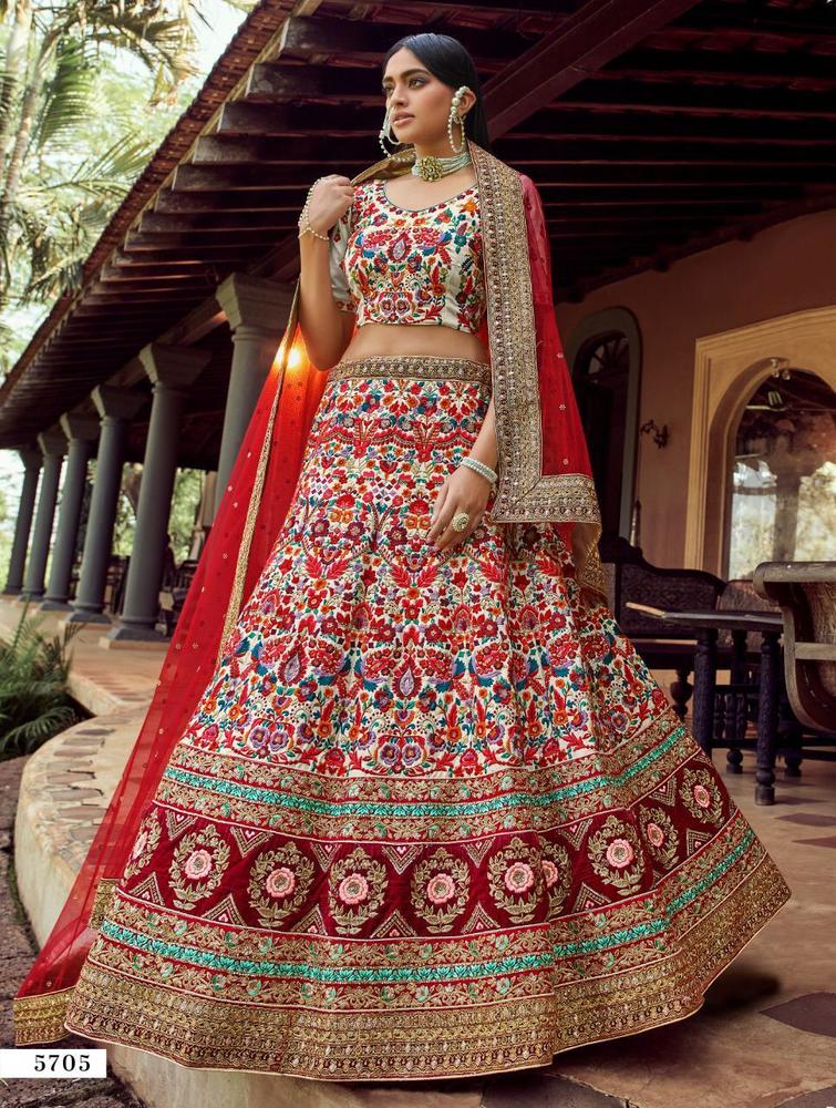 Mix Bridal Lehenga at Best Price in Surat, Gujarat | H K Fashion