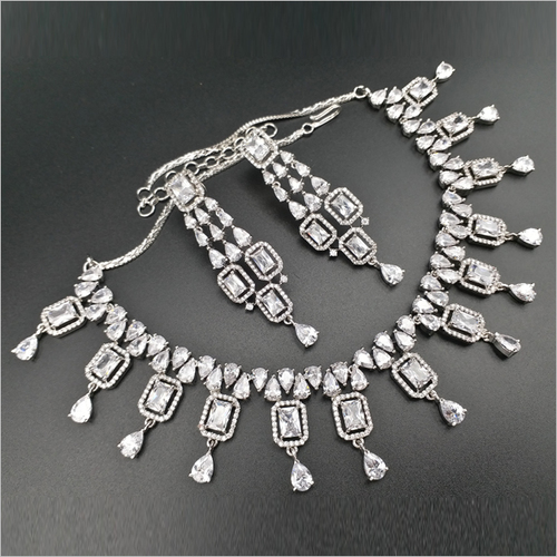 Diamond Necklace Earring