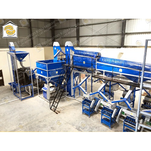 स्वचालित काजू प्रसंस्करण मशीन