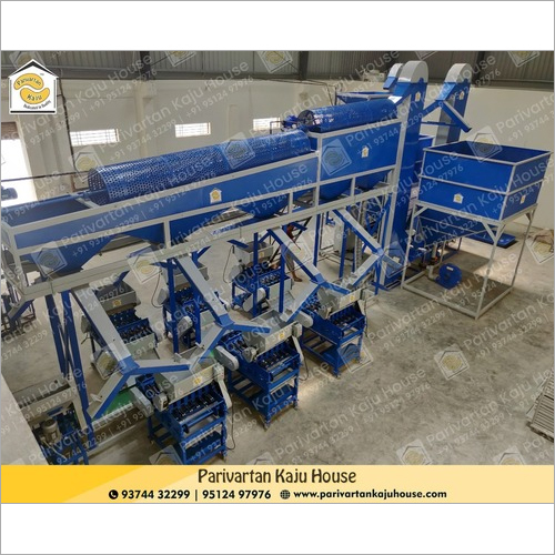Stainless Steel Cashew Processing Plant