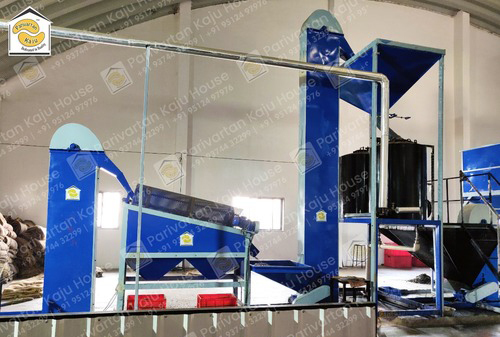 Automatic Cashew Processing Machine - Mild Steel/Stainless Steel, 250-25000kg Capacity | Fully Automatic, Electric Power Source